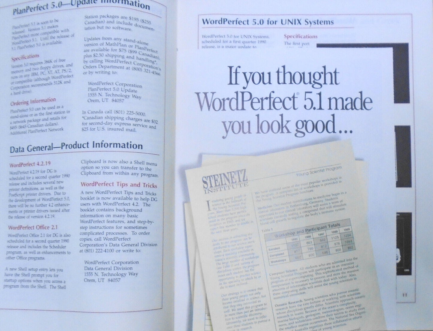 WPCorp Report, April 1990, WordPerfect Corporation