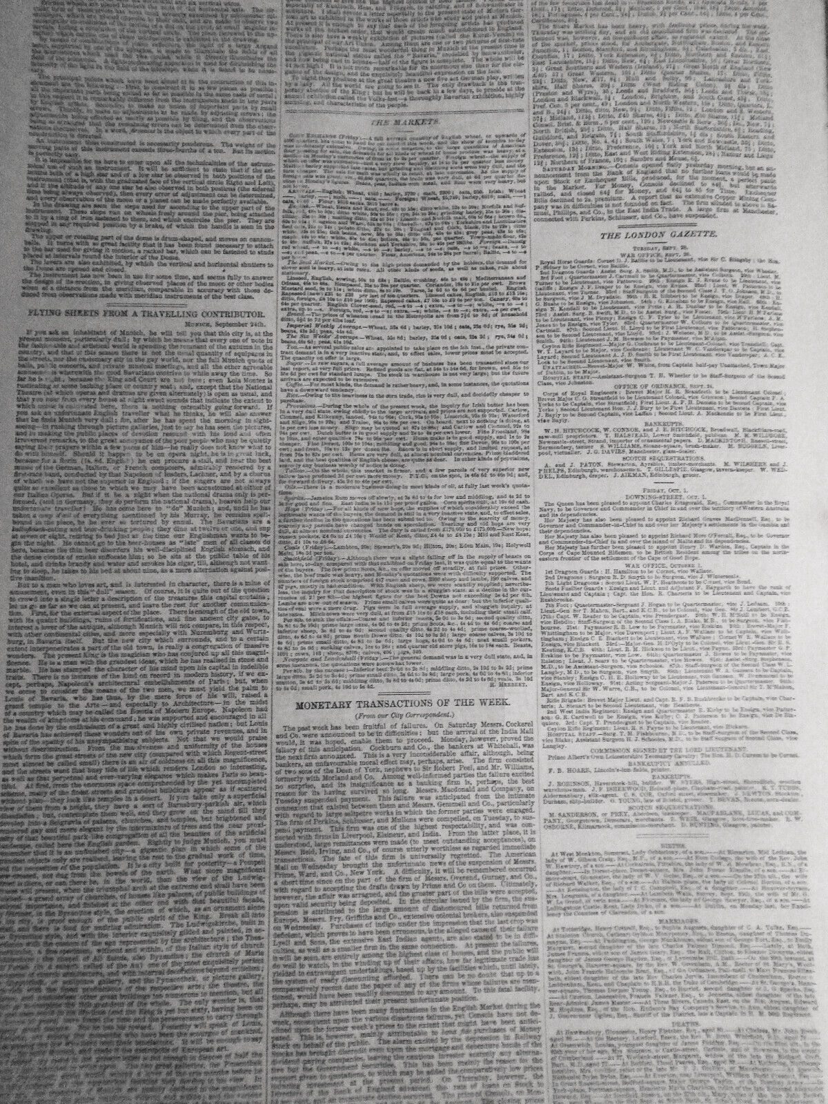 Illustrated London News, October 2, 1847 - Original complete issue