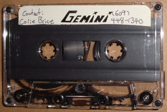 COLIE BRICE - GEMINI - Rare Hard Rock Demo Cassette 1991