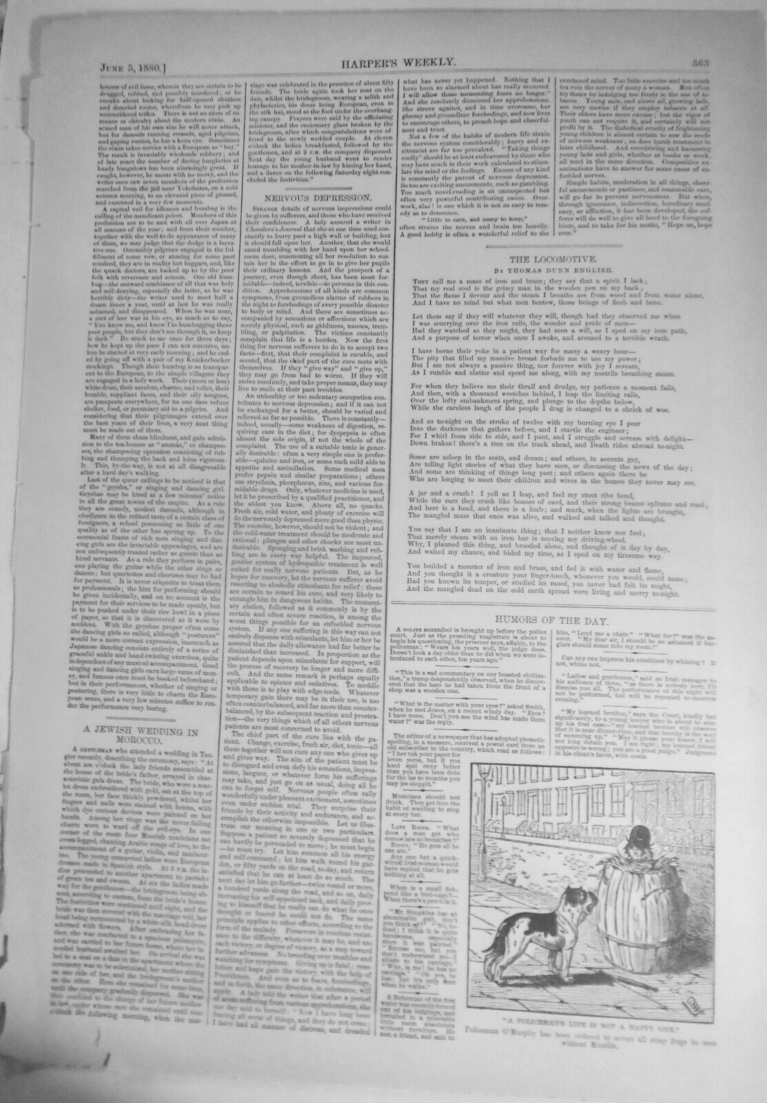The Undecorated Grave, by F. S. Church - Harper's Weekly, June 5, 1880 original