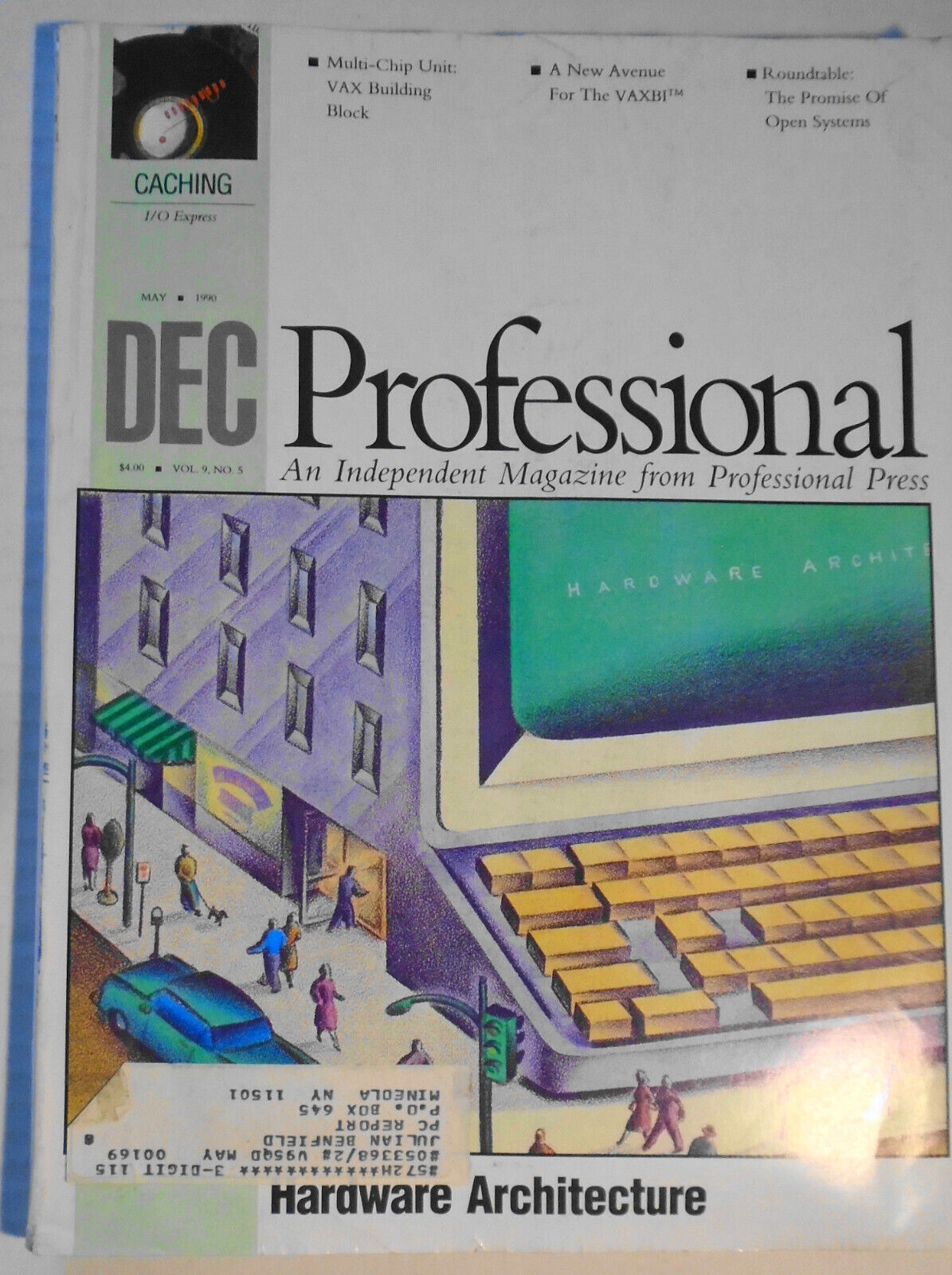 Dec Professional magazine May 1990. Hardware architecture [Digital Equipment Co]