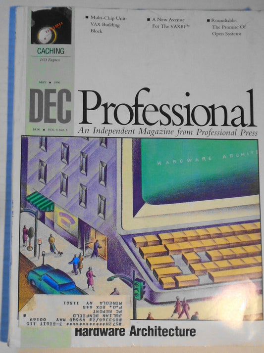 Dec Professional magazine May 1990. Hardware architecture [Digital Equipment Co]