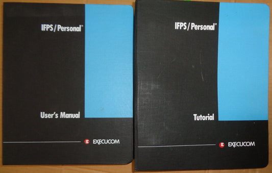 1986 IFPS/Personal Interactive Financial Planning System by Execucom for IBM PCs