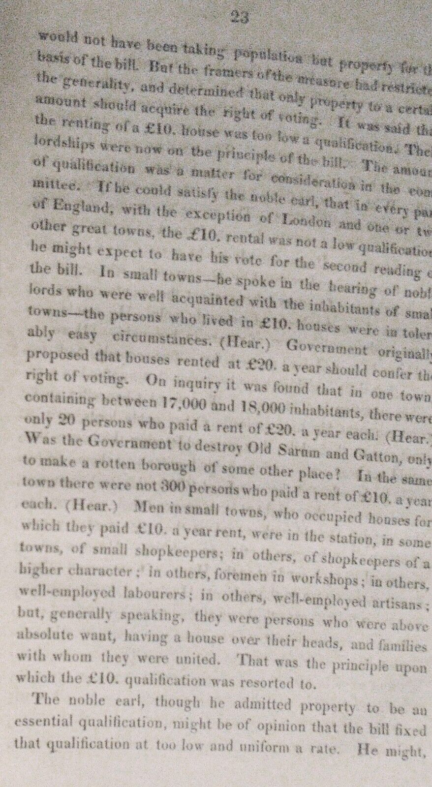 1842 Speech of Lord Brougham... on the second reading of the Reform Bill