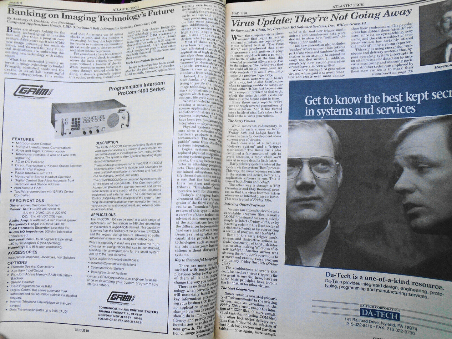 Atlantic Tech magazine, May 1990