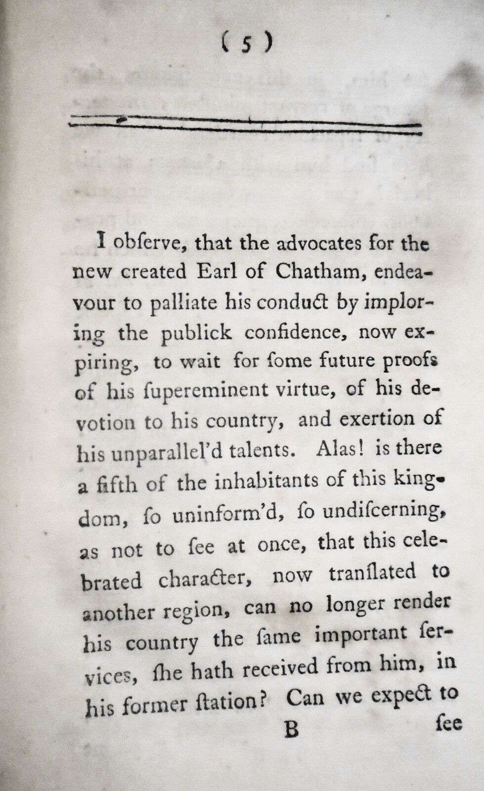 1766 Examination of the principles and boasted disinterestedness - Charles Lloyd