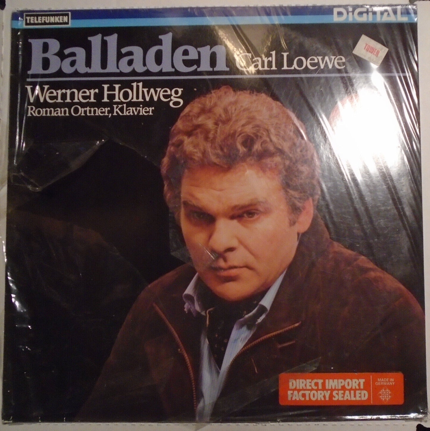 Balladen - LP : Carl Loewe, Werner Hollweg, Roman Ortner - 1982 *SEALED*, *NEW*