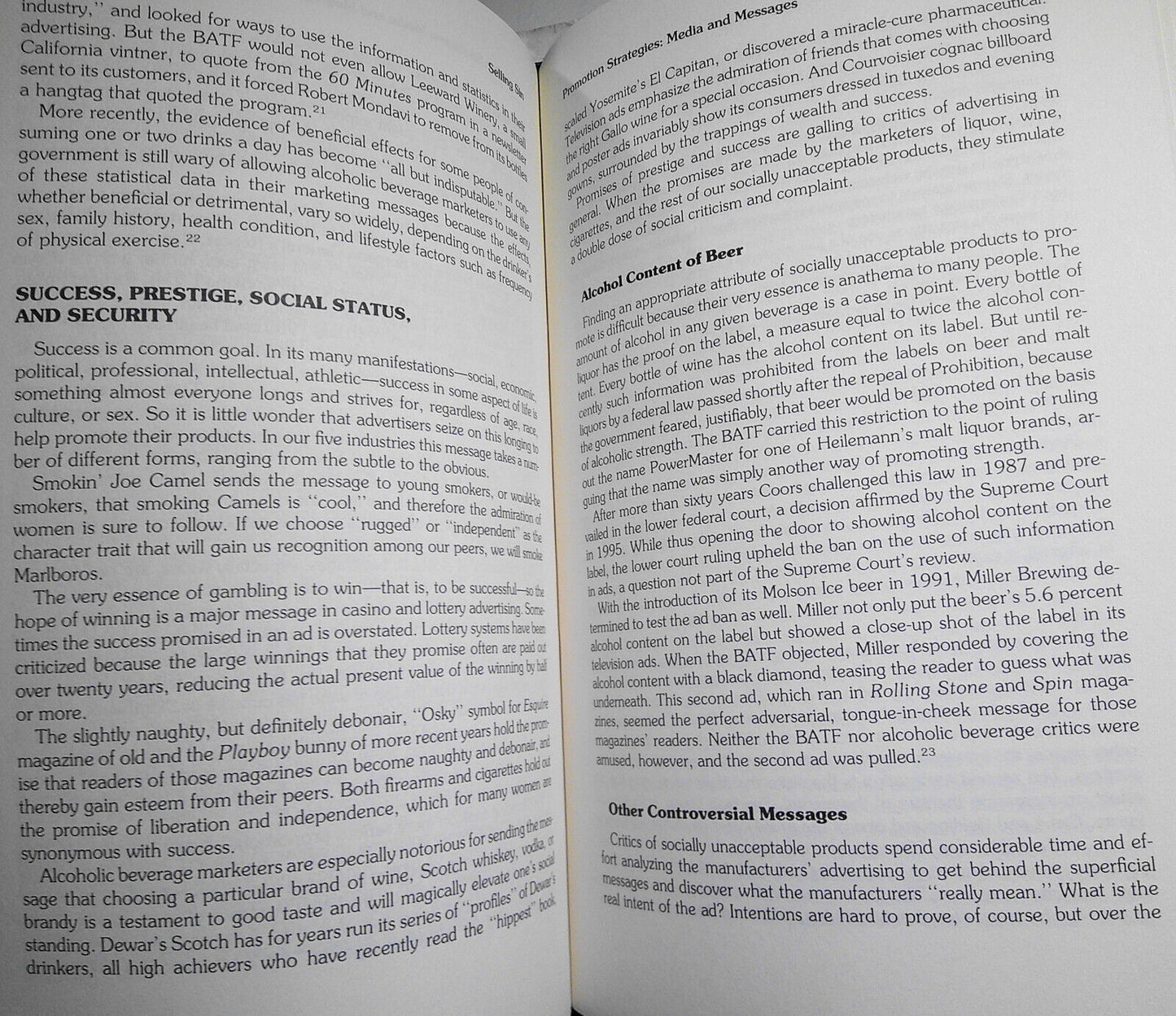 Selling Sin, by D. Kirk Davidson. Hardcover/DJ 1996. Fine/Fine