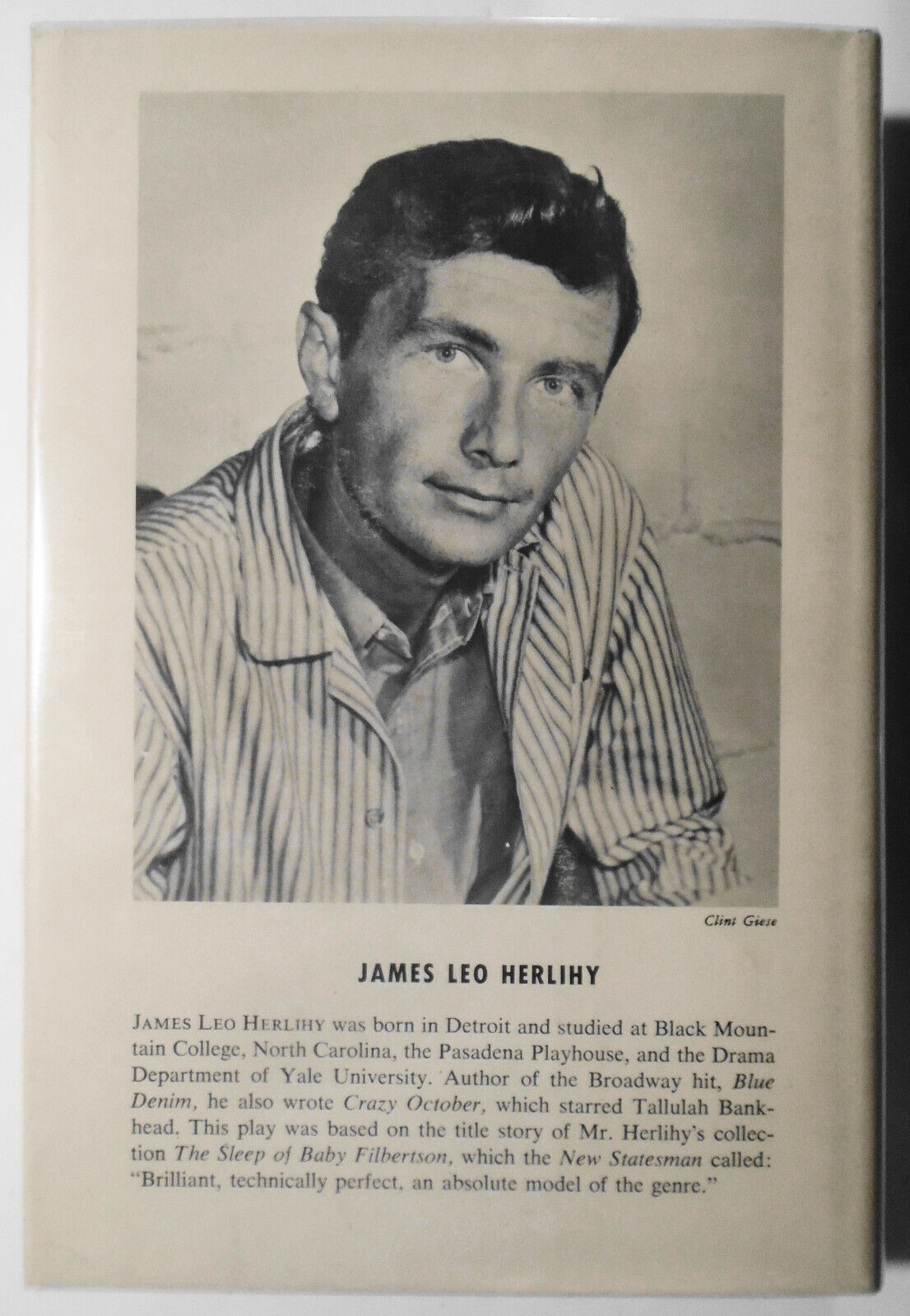 James Leo Herlihy SIGNED All Fall Down - 1960. Fine/Fine. Hardcover/DJ 2nd ptg