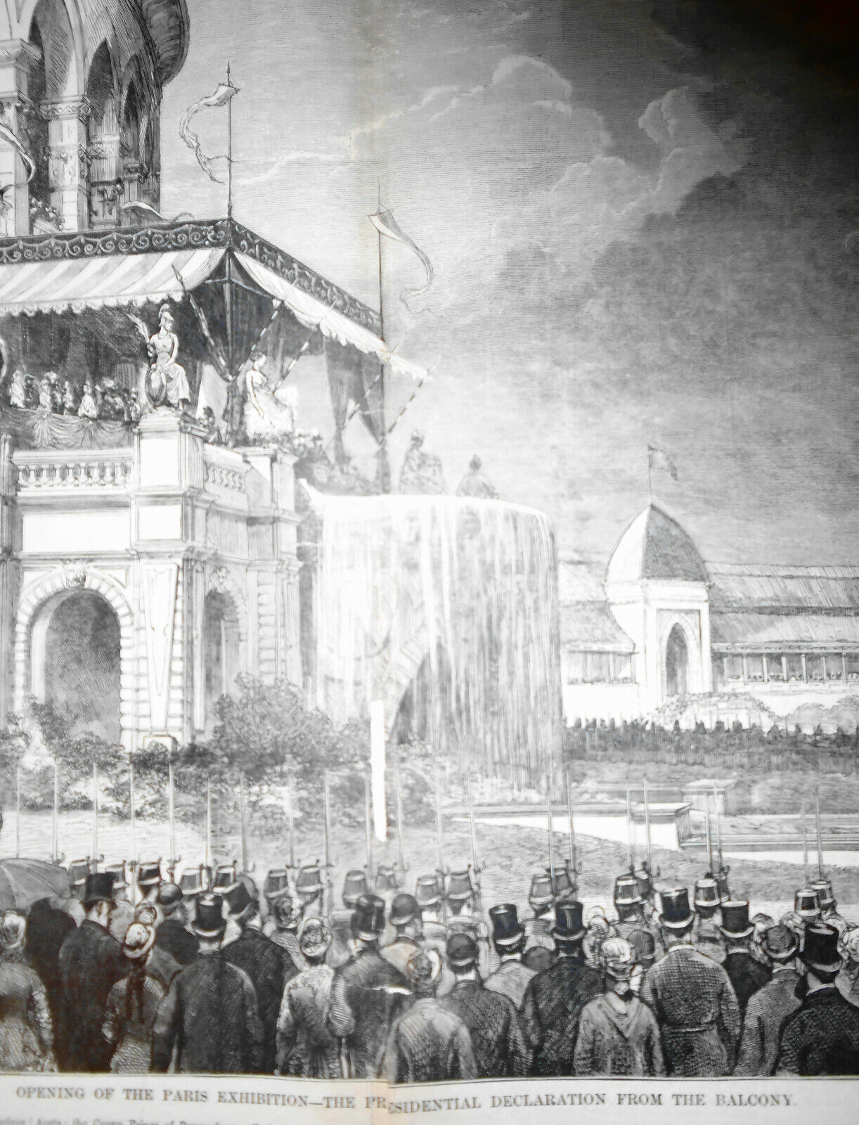 Opening Of The Paris Exhibition & Prince Bismarck - Harper's Weekly, June 1878