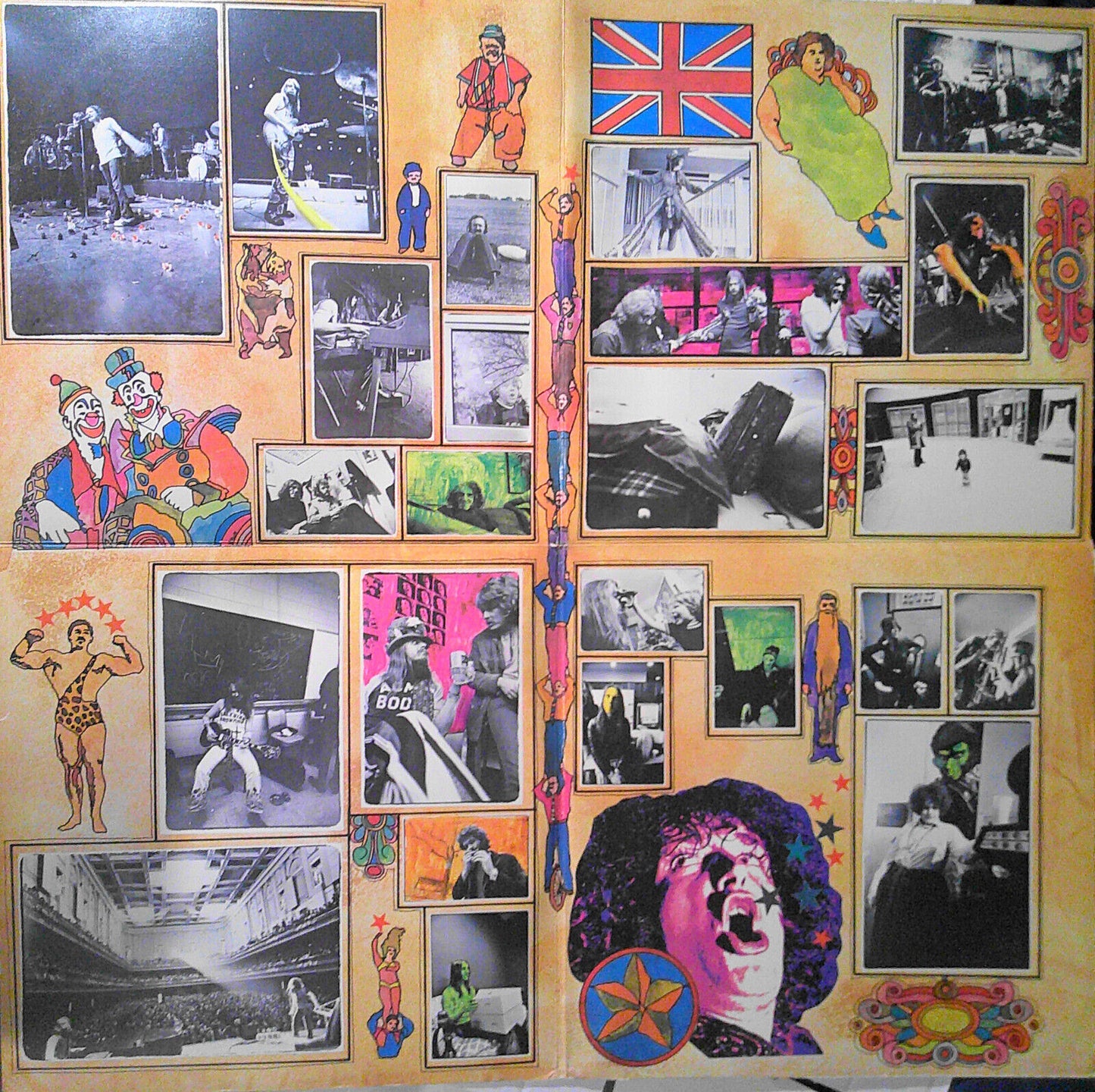 4 LPs lot: Janis, Doors, Iron Butterfly & Joe Cocker - Acid / Psychedelic rock