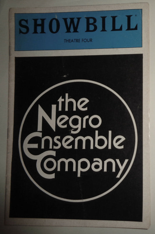 SONS AND FATHERS OF SONS - SHOWBILL - 1981 NEGRO ENSEMBLE CO., NY: THEATRE FOUR