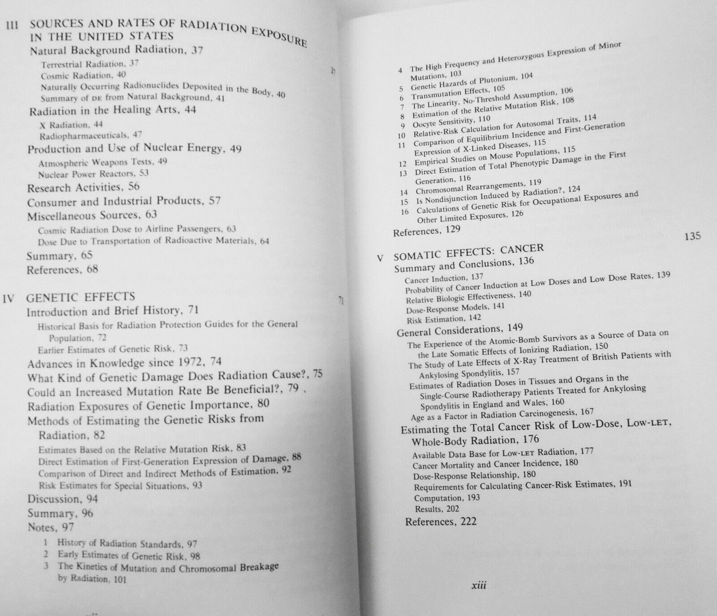 The Effects on populations of exposure to low levels of ionizing radiation, 1980