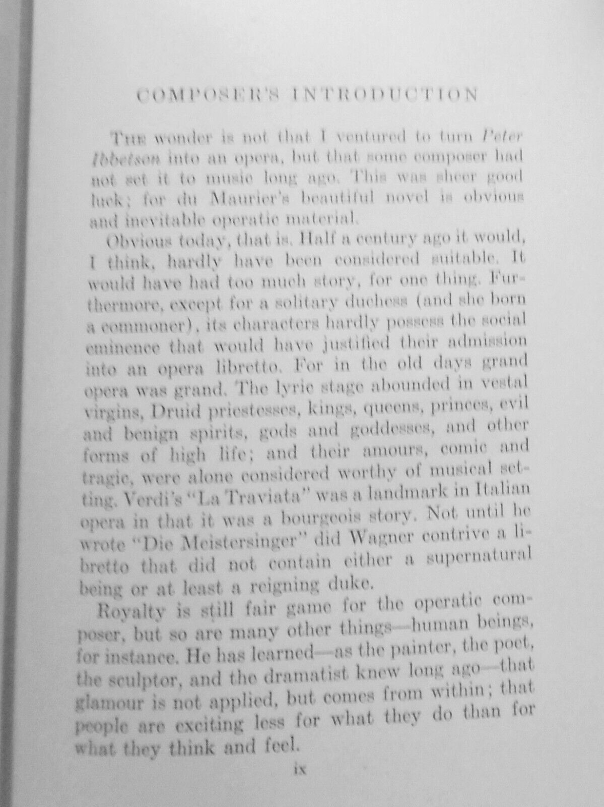 Peter Ibbetson, by George du Maurier. 1931 Hardcover.