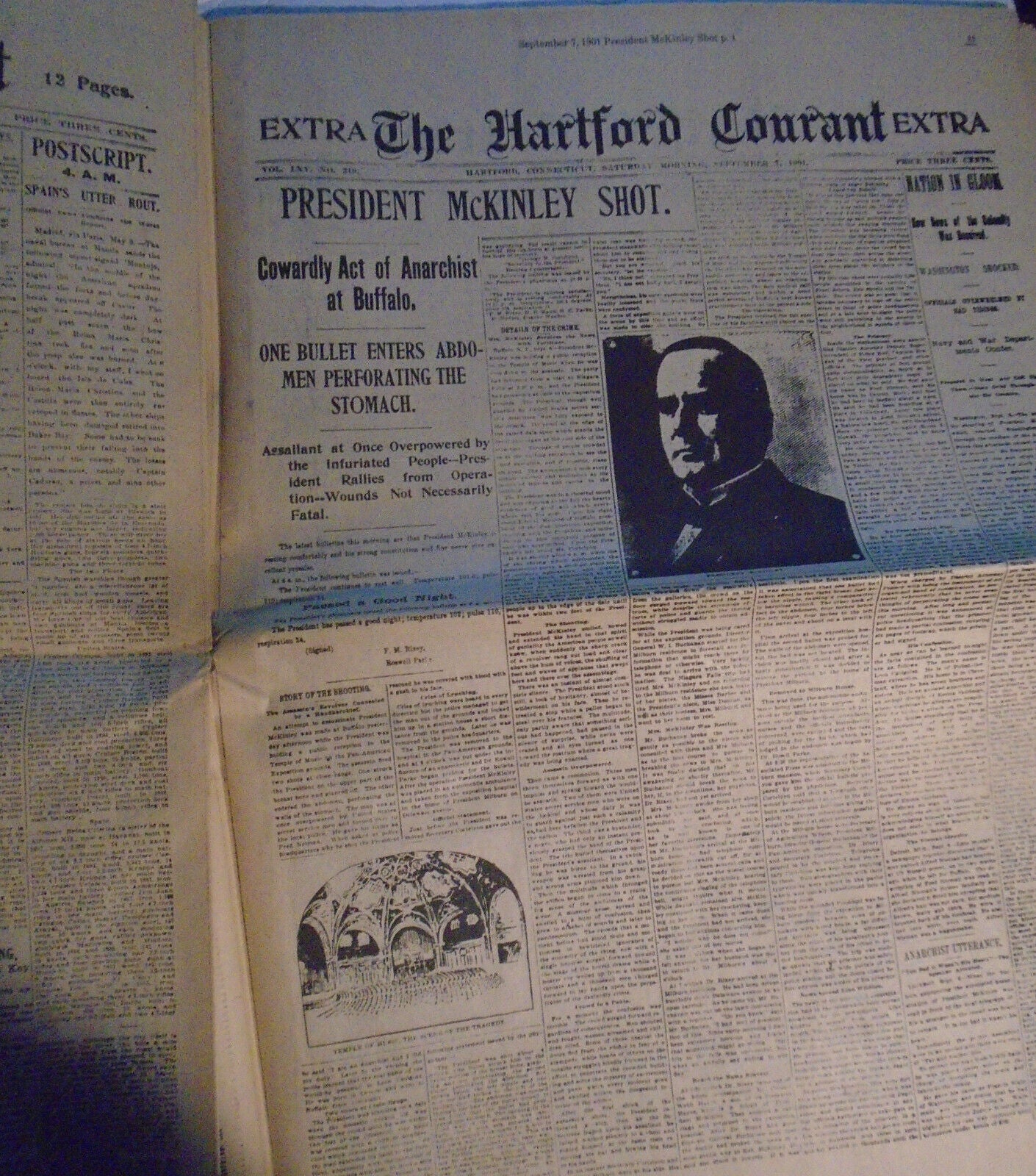 The Connecticut Courant -  historic issues 18th - 20th century reprints