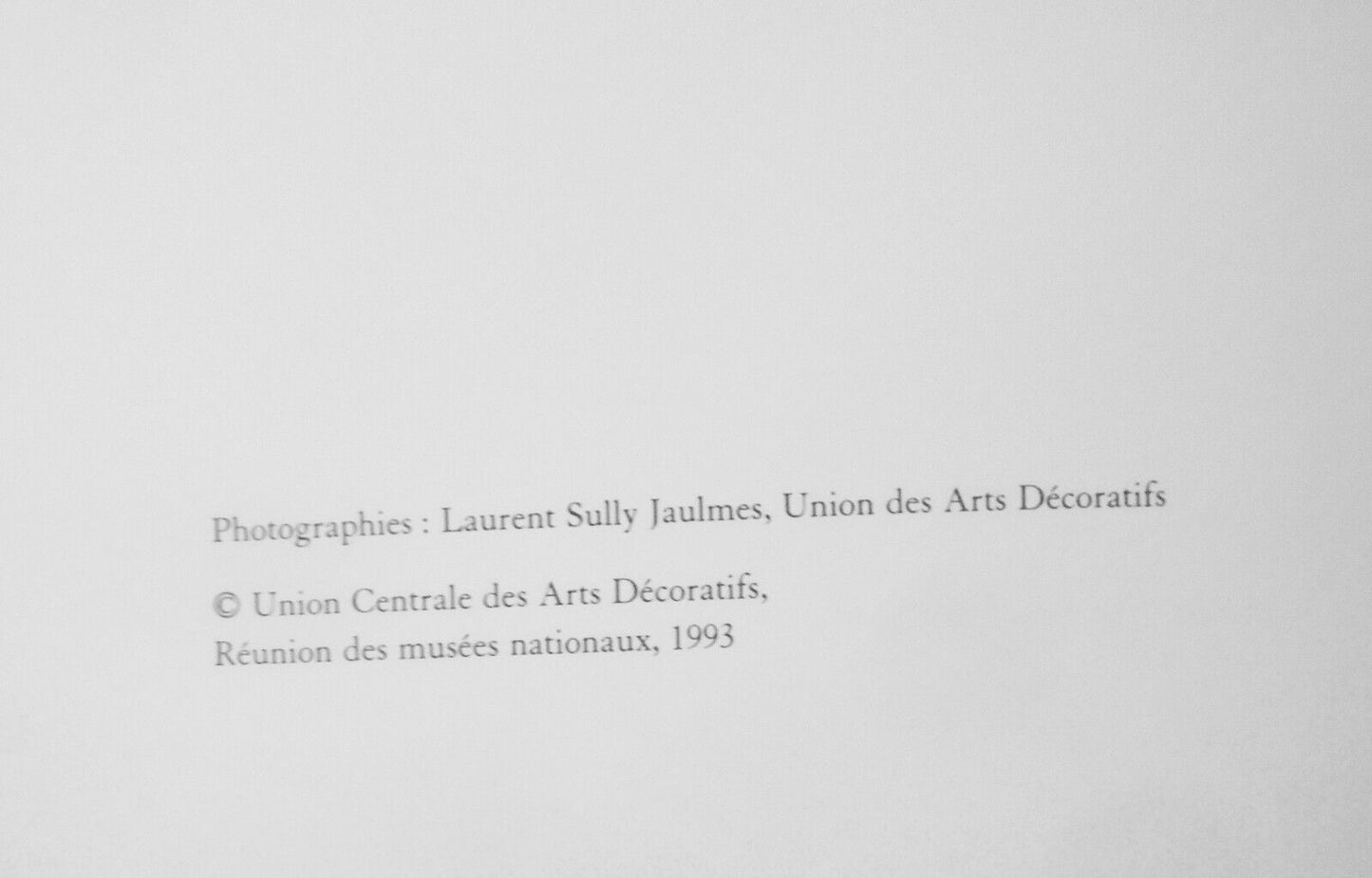 Objets d'usage & de goût dans les premières années du XIXe siècle. 1993.