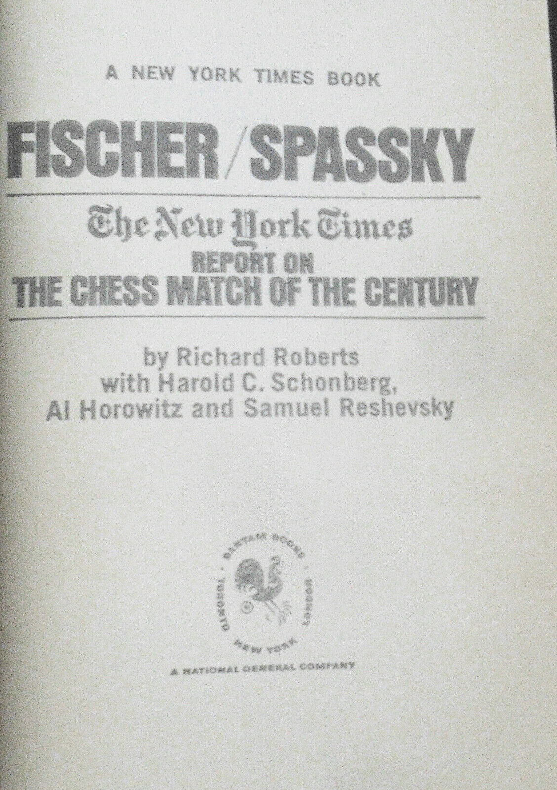 Profile of a Prodigy, Fischer-Spassky, & Bobby Fischer Teaches Chess - Lot of 3