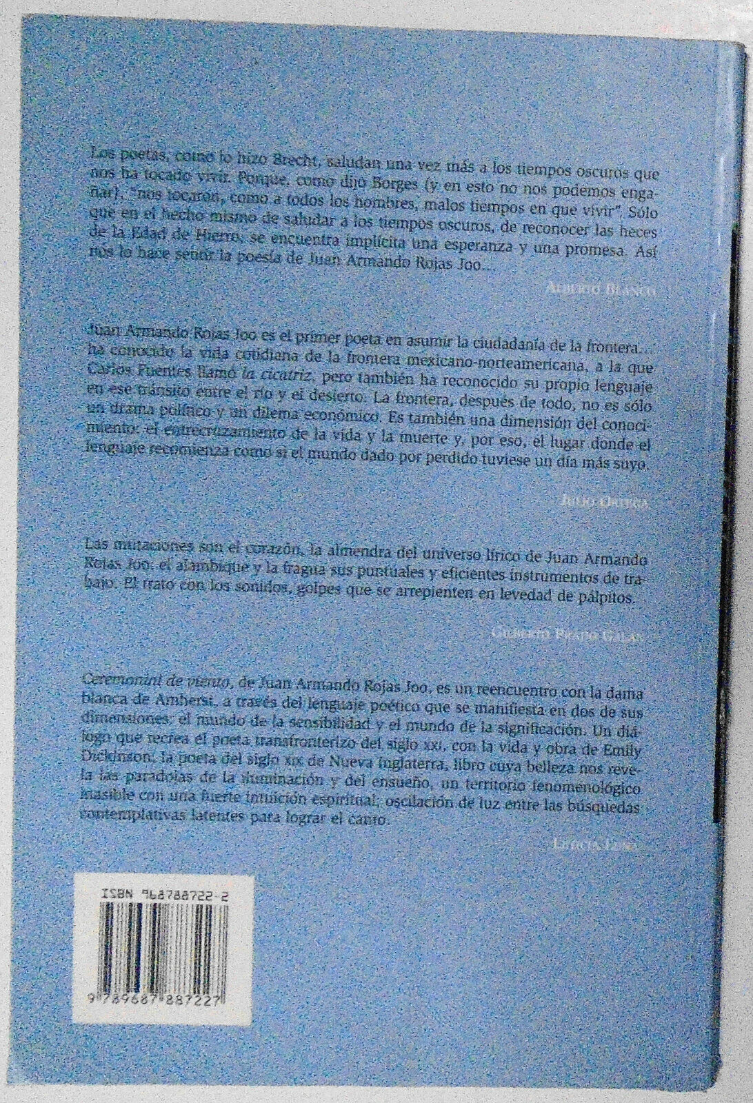 Ceremonial de Viento = Ceremonial of Wind - [SIGNED], by Juan Armando Rojas Joo