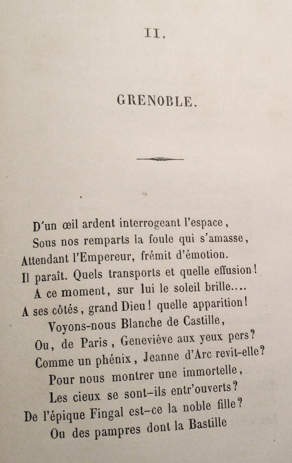 Le Genie des Alpes & 1815 Ode aux Grenoblois, par M. Charbonnel-Salle. 1860