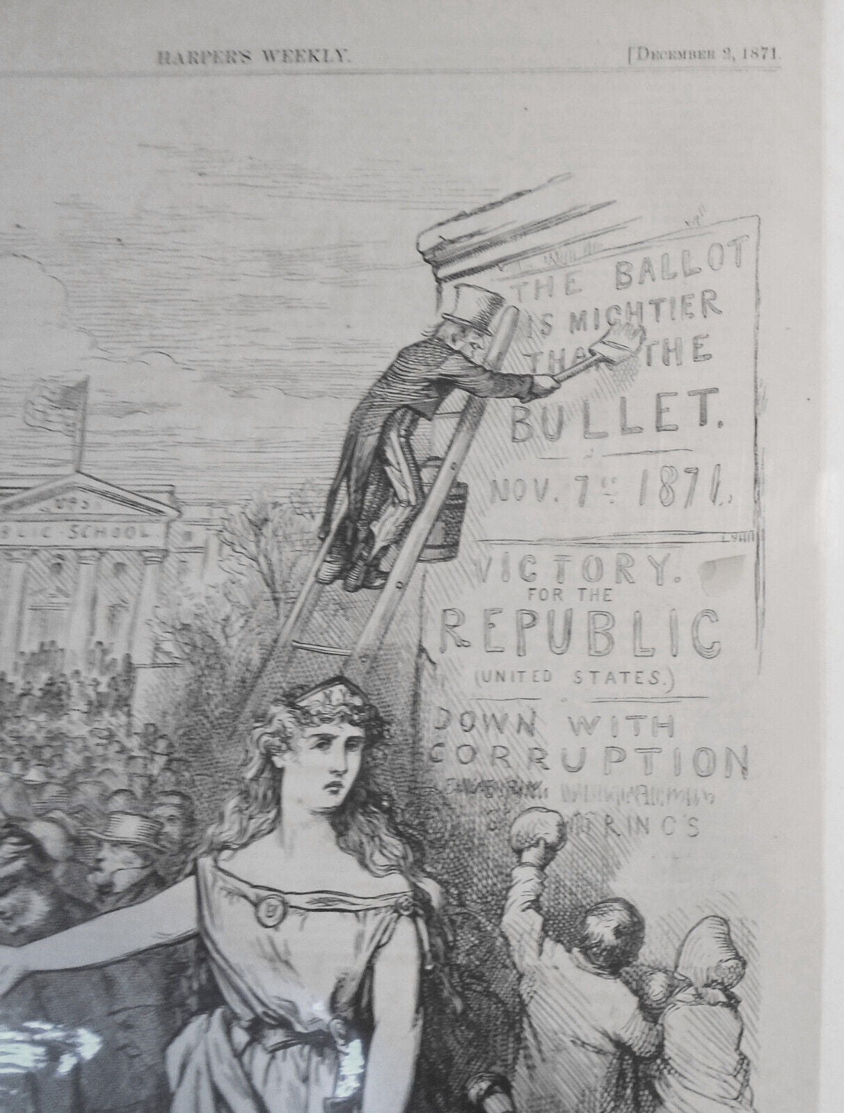 To whom it may concern, by Thomas Nast. 1871 Harper's Weekly