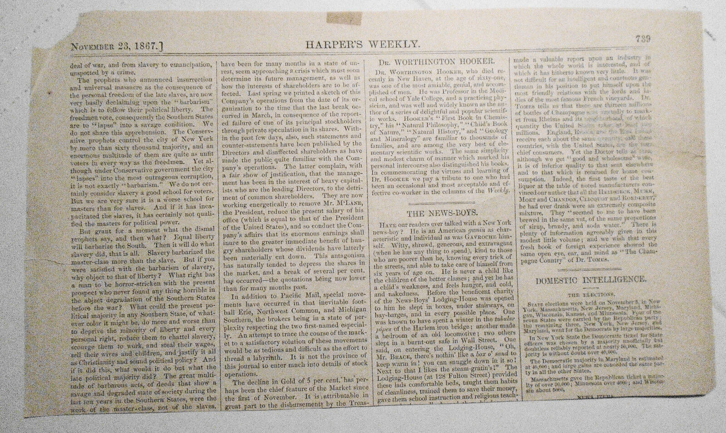 Weston, The Pedestrian, On The Road - Harper's Weekly, 1867