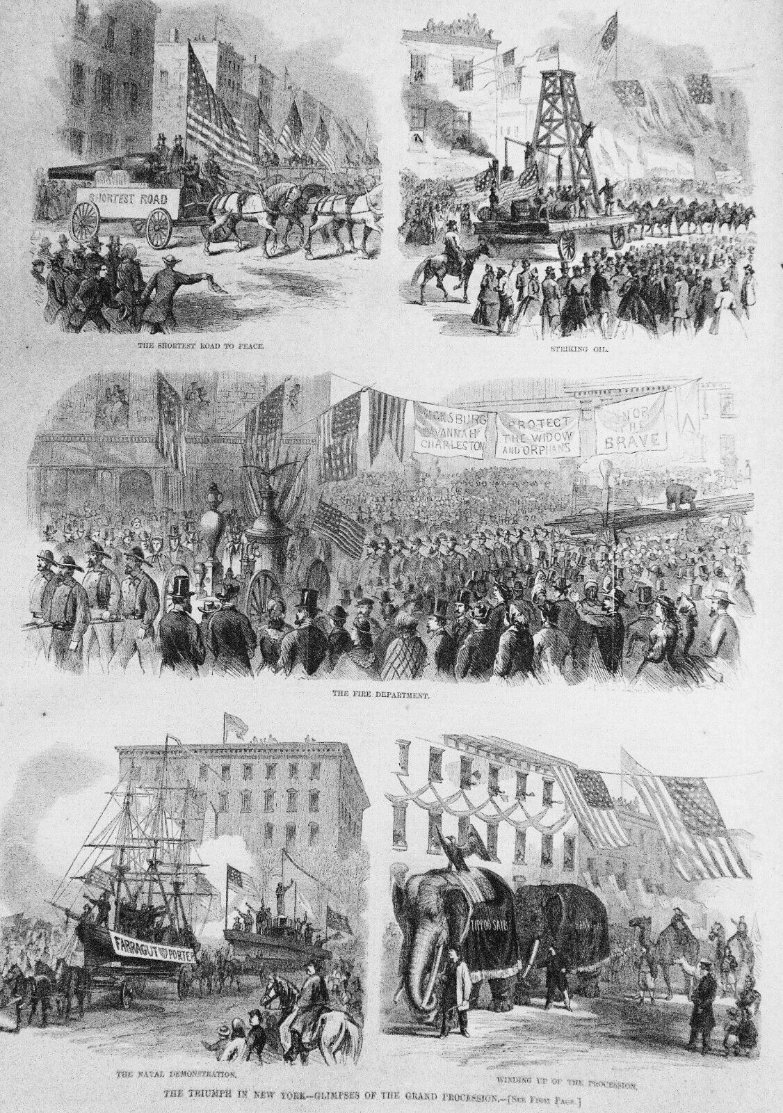 [US Civil War] Harper's Weekly March 25, 1865. Original complete issue