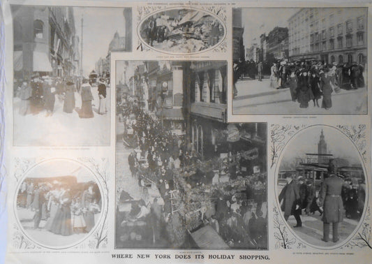 1903 Where New York Does Its Holiday Shopping - The Commercial Advertiser Dec 19