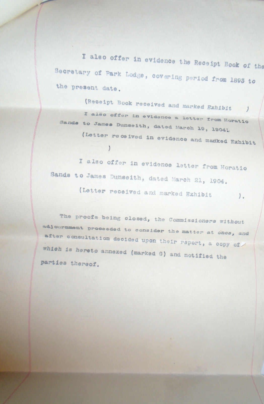 1904 Masonic archive, NYC - Trial & Expulsion of Secretary Sands for Fraud