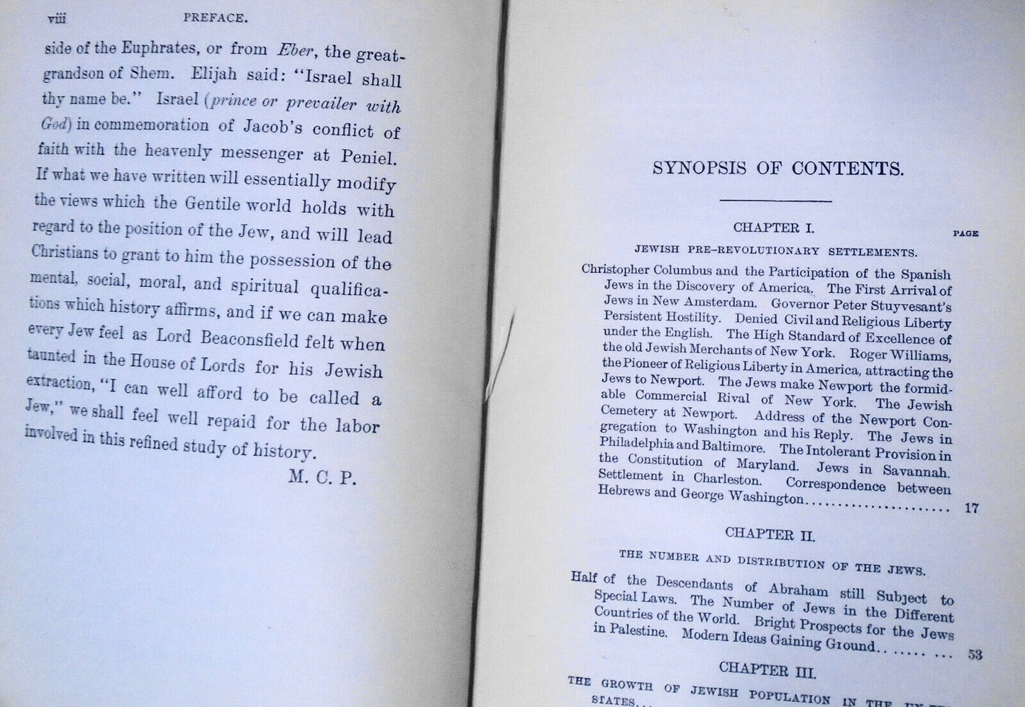 1899 Justice To The Jew, by Madison C. Peters ... What He Has Done For The World