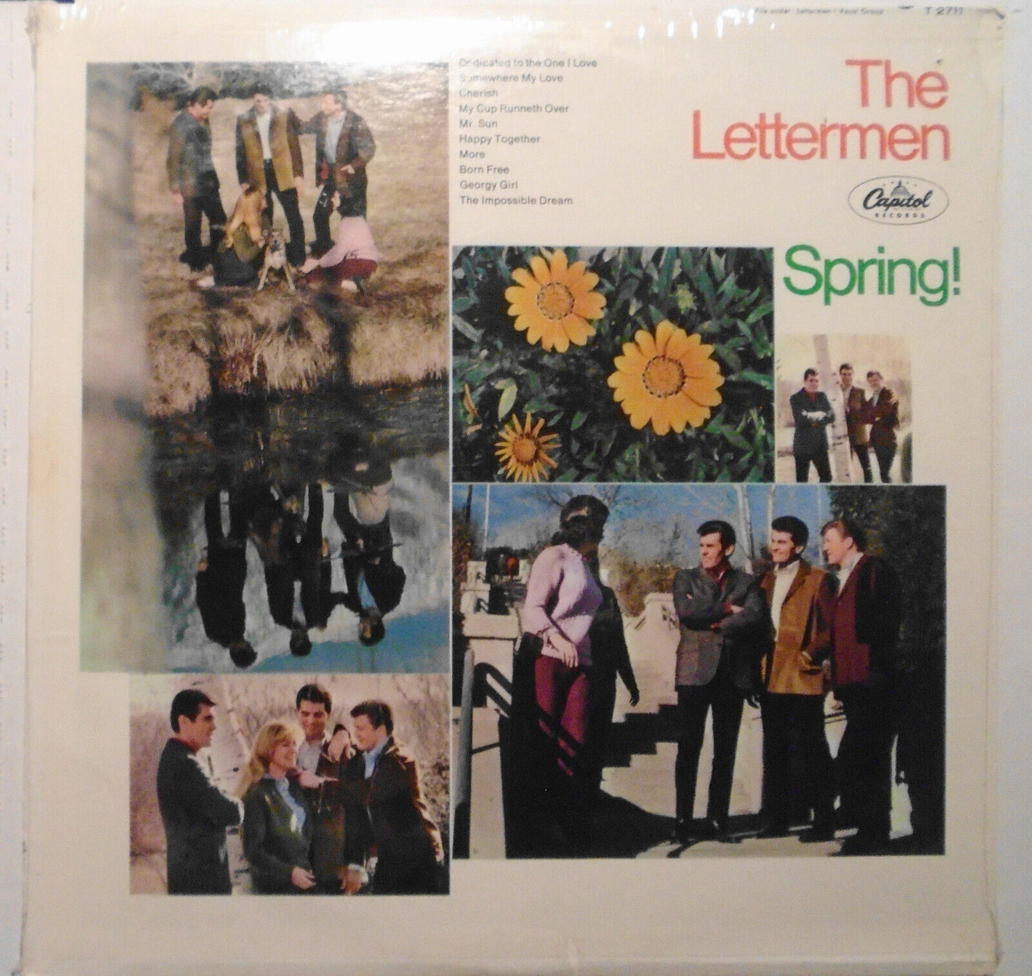 The Lettermen : Spring! Vinyl LP- SEALED Georgy Girl, Happy Together, Born Free