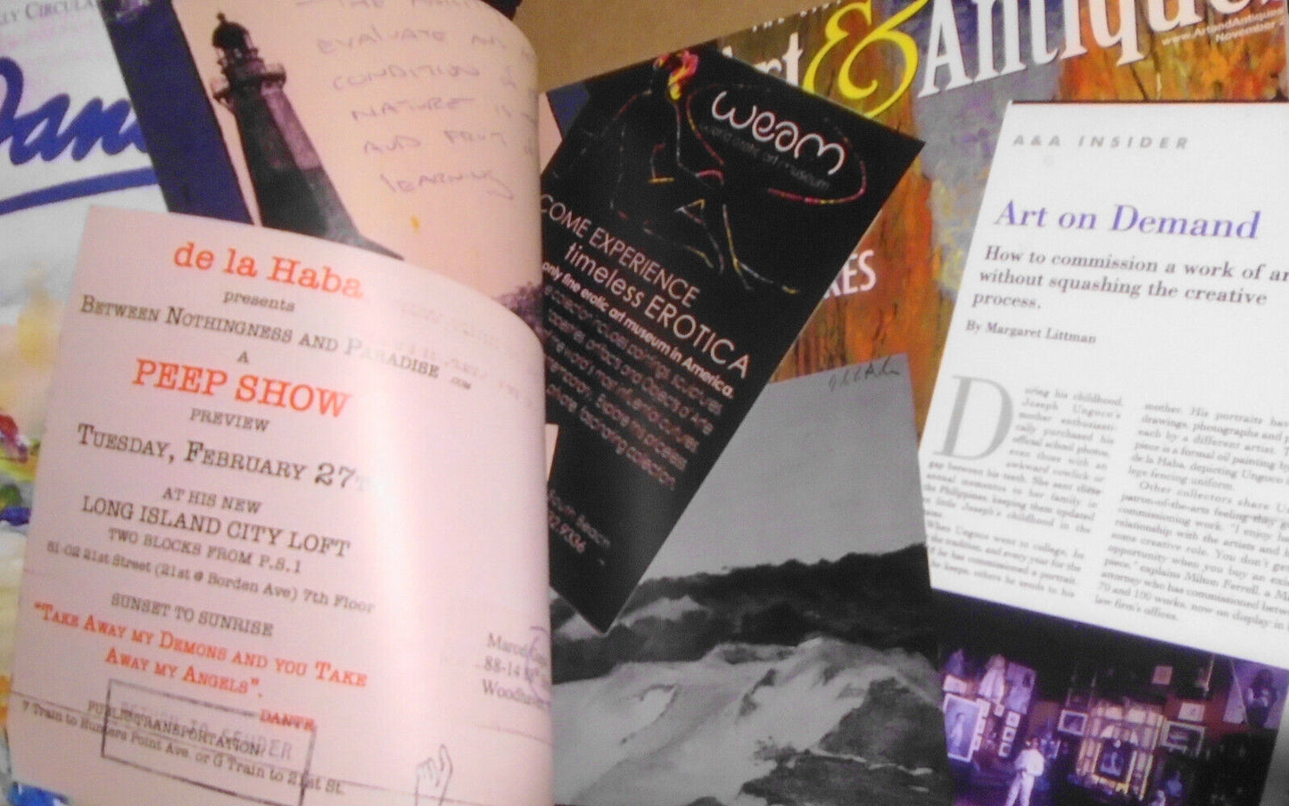 Gregory De La Haba - Press, Writings, Ephemera - 2012