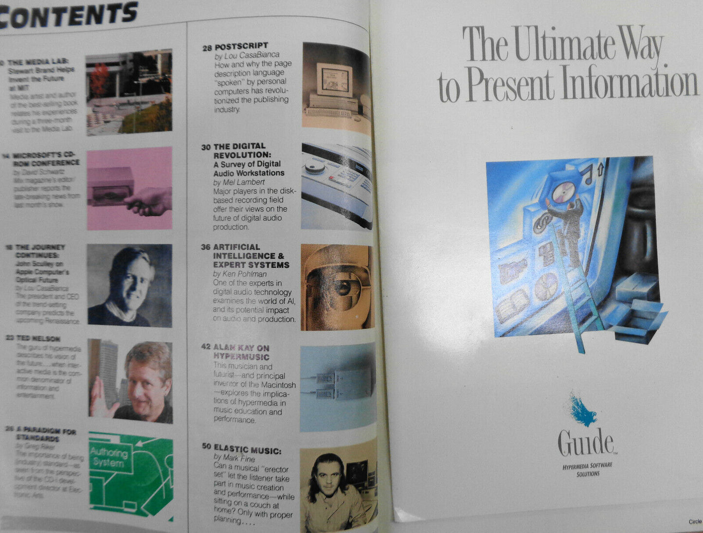 HyperMedia Magazine, Premiere Issue, Summer 1988 - Guide To Interactive Media Pr