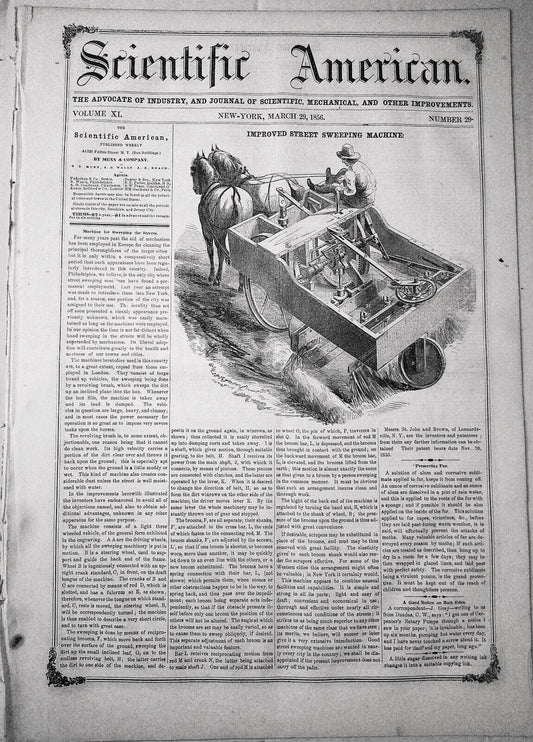 Scientific American, March 29, 1856. Stereoscopic books; Daguerreotype Pictures