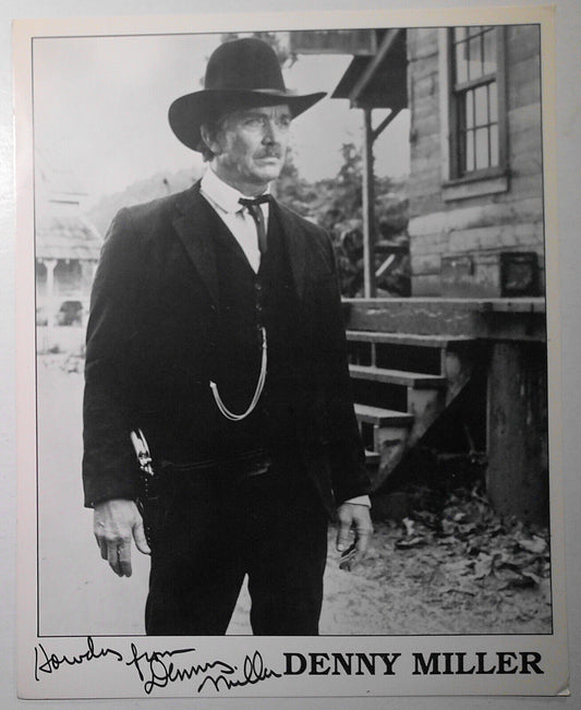 Denny Miller  Hand Signed  Photo 8" x10 "