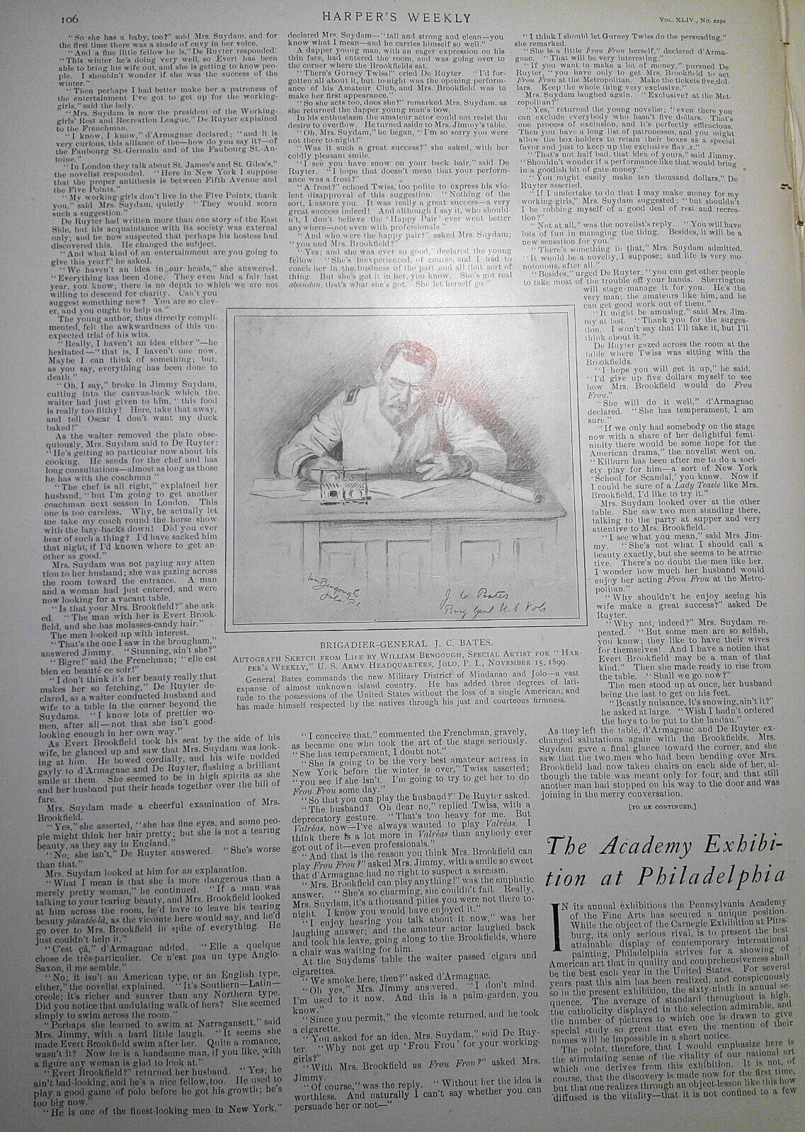 Harper's Weekly, February 3, 1900 - Boer War in South Africa; John Ruskin, etc