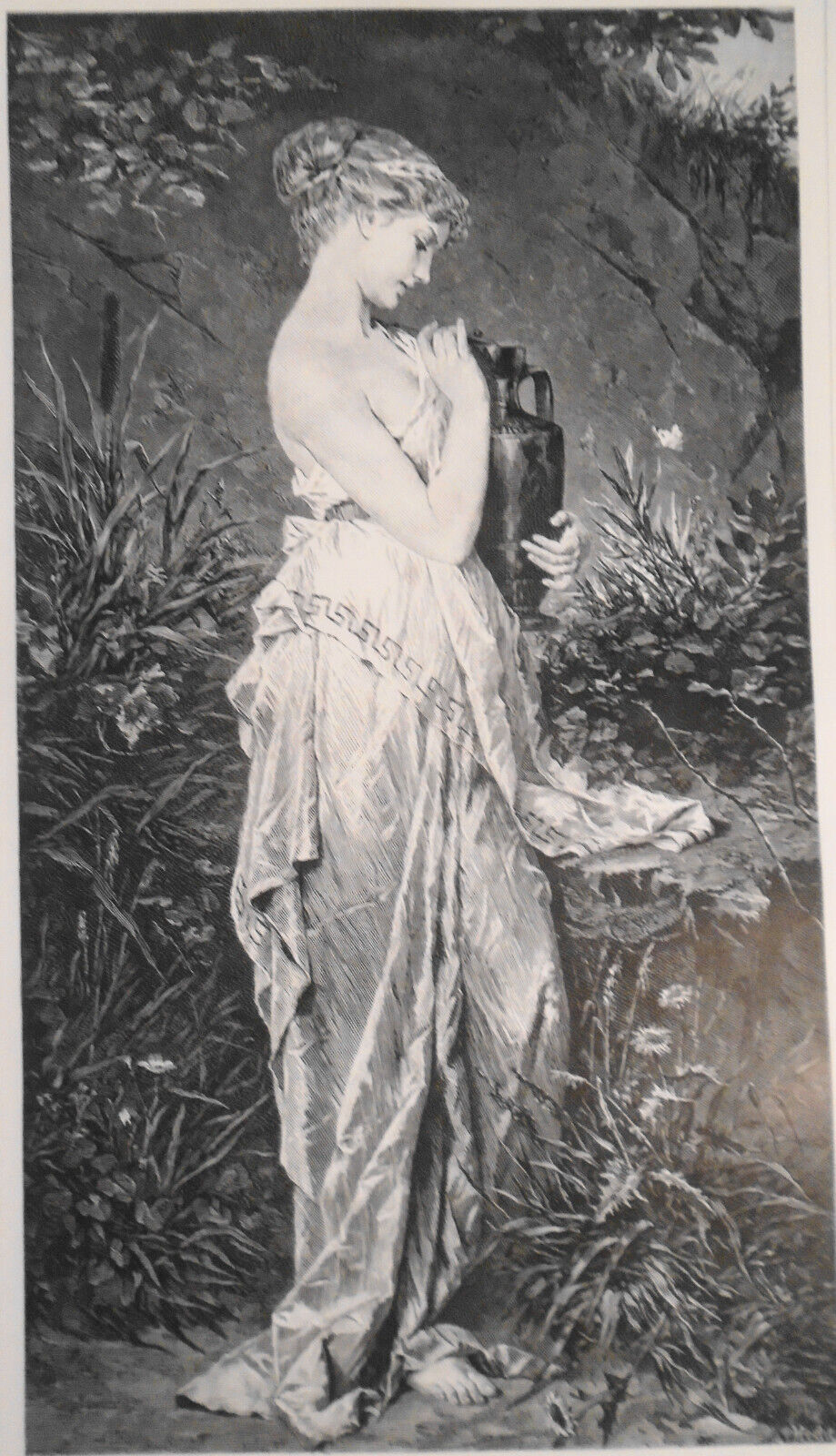 Psyche, by  R. Beyschlag -- 1882