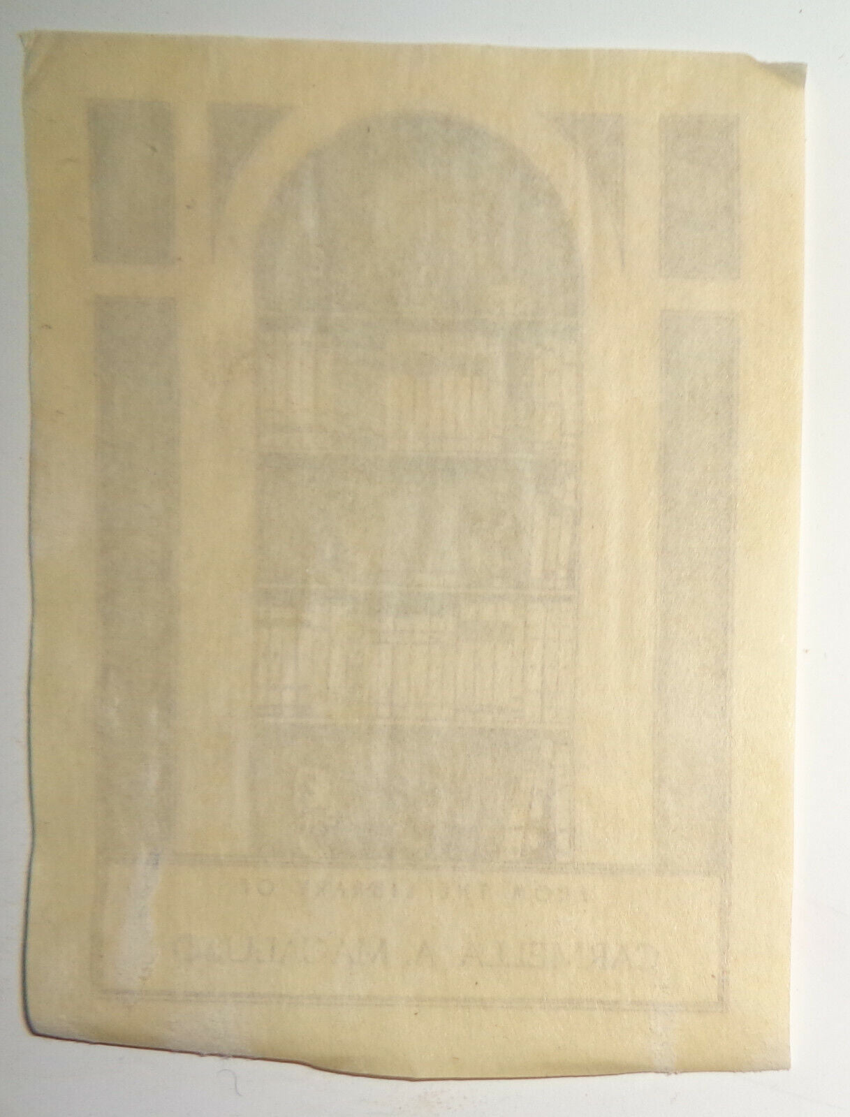 Carmella A. Macaluso - Ex Libris Bookplate