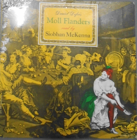 Daniel Defoe : Moll Flanders LP - read by Siobhan McKenna - NEW, SEALED