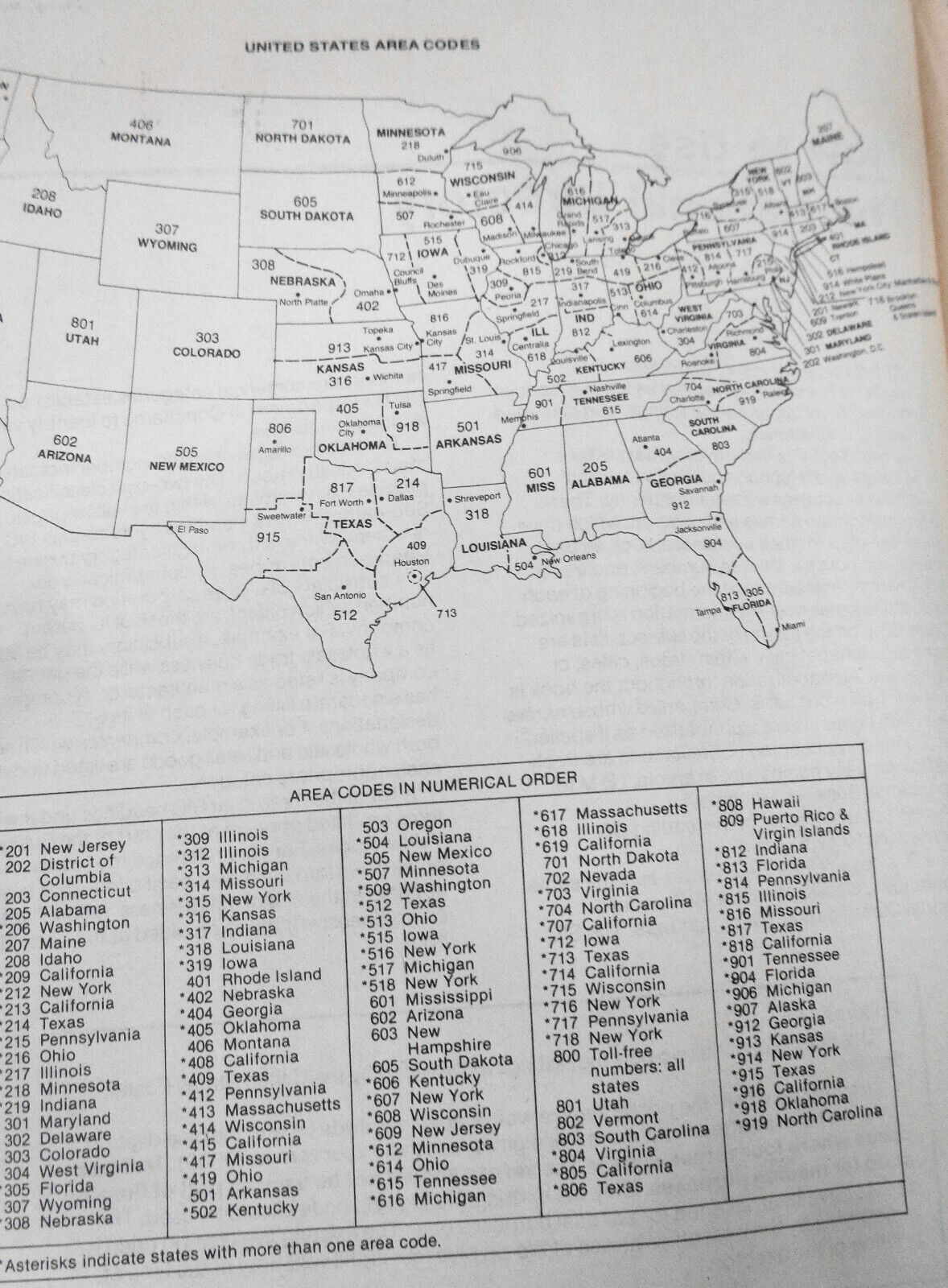 The National directory of addresses and telephone numbers 1986 Edition