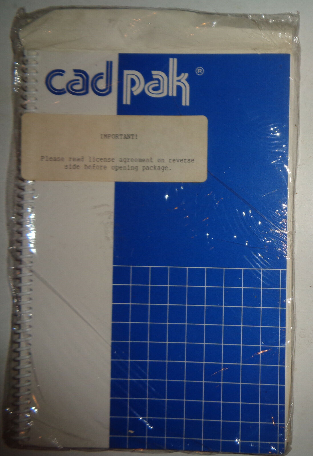 Cad Pak, by Gulf Publishing Company. 1980s. MINT, SEALED.