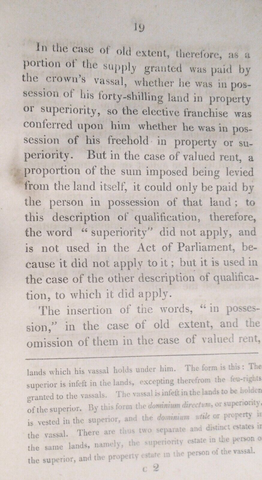 1821 Considerations Upon the situation of the Elective Franchise ... in Scotland