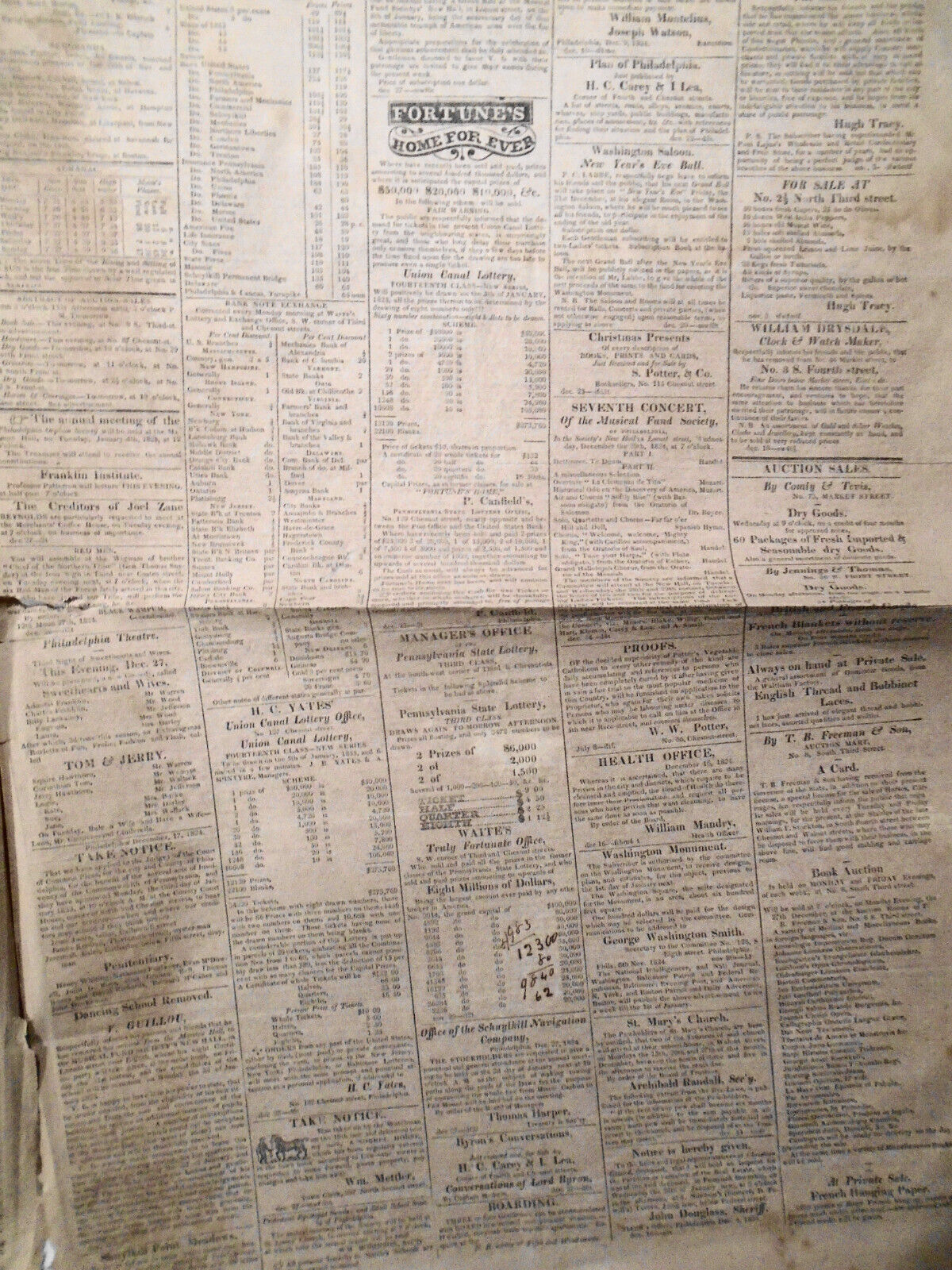 The Democratic Press Dec 27, 1824 - Emigrants to Haiti; Fauntleroy forgery trial