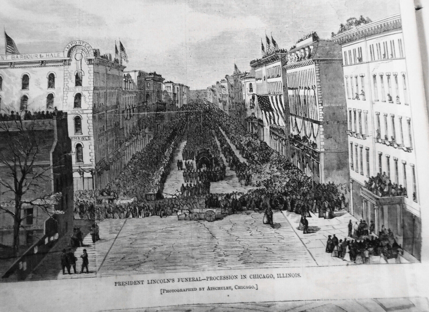Harper's Weekly May 27, 1865 Original issue: Lincoln's Burial and Procession etc