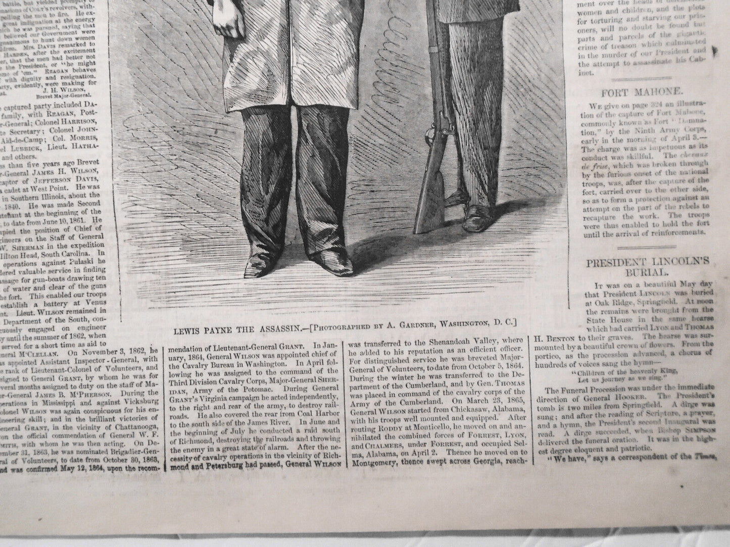 Harper's Weekly May 27, 1865 Original issue: Lincoln's Burial and Procession etc