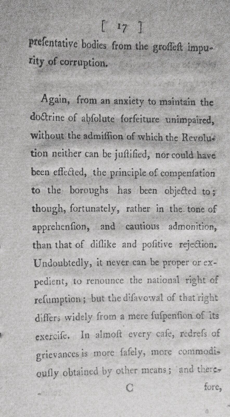 1785 A summary explanation of the principles of Mr. Pitt's intended bill ...