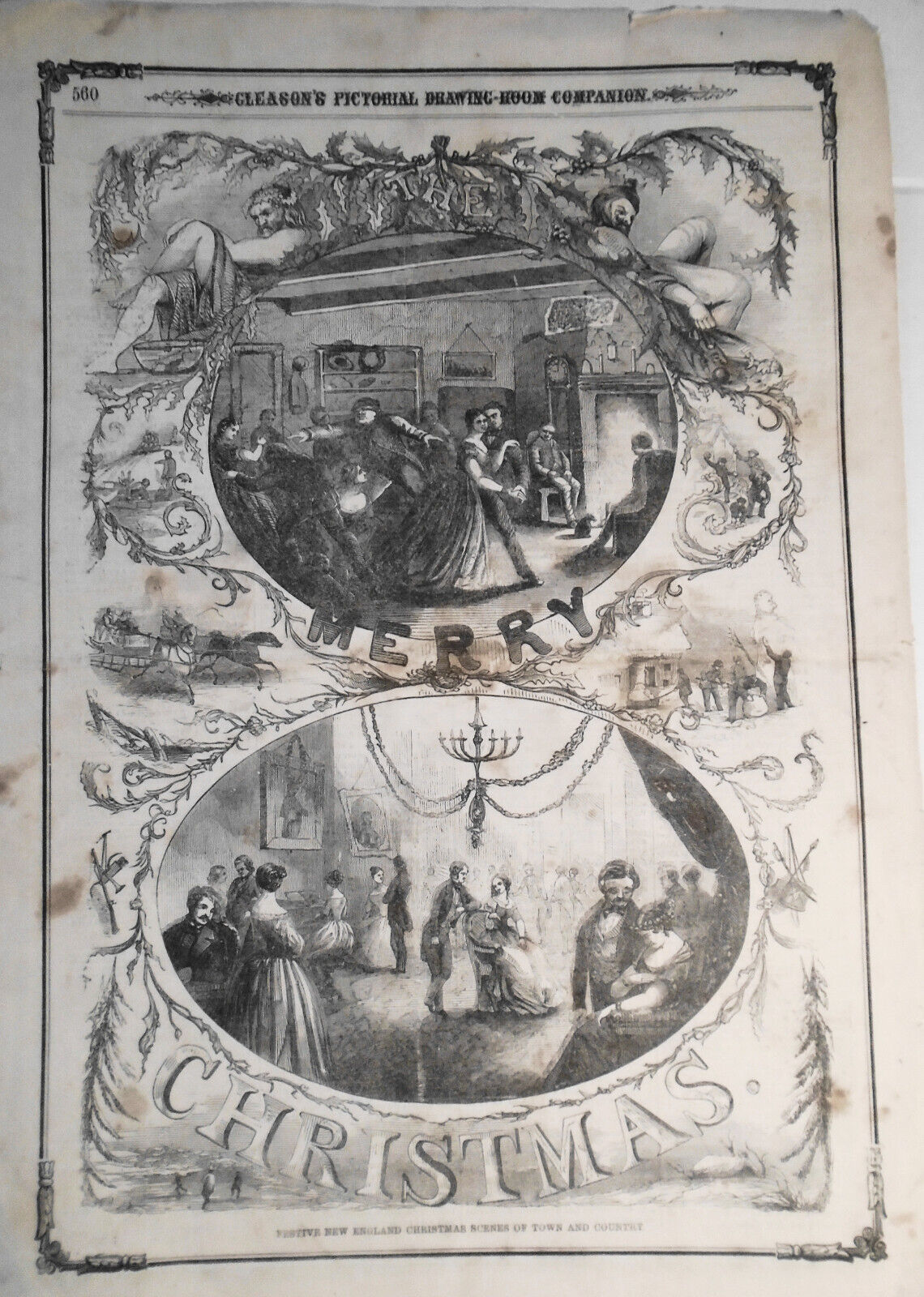 Gleason's Pictorial - December 27, 1851. Much on Kossuth