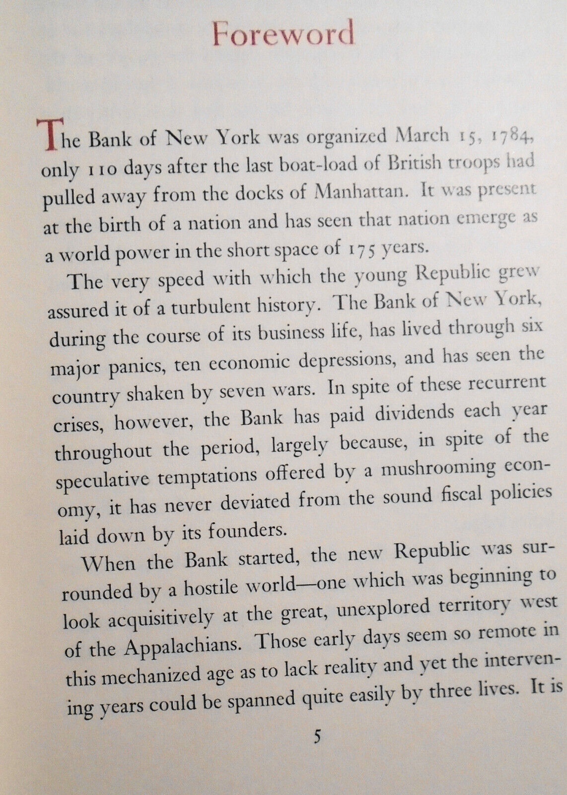 Window on America, by Edward Streeter + The Bank Of New York report, 1962