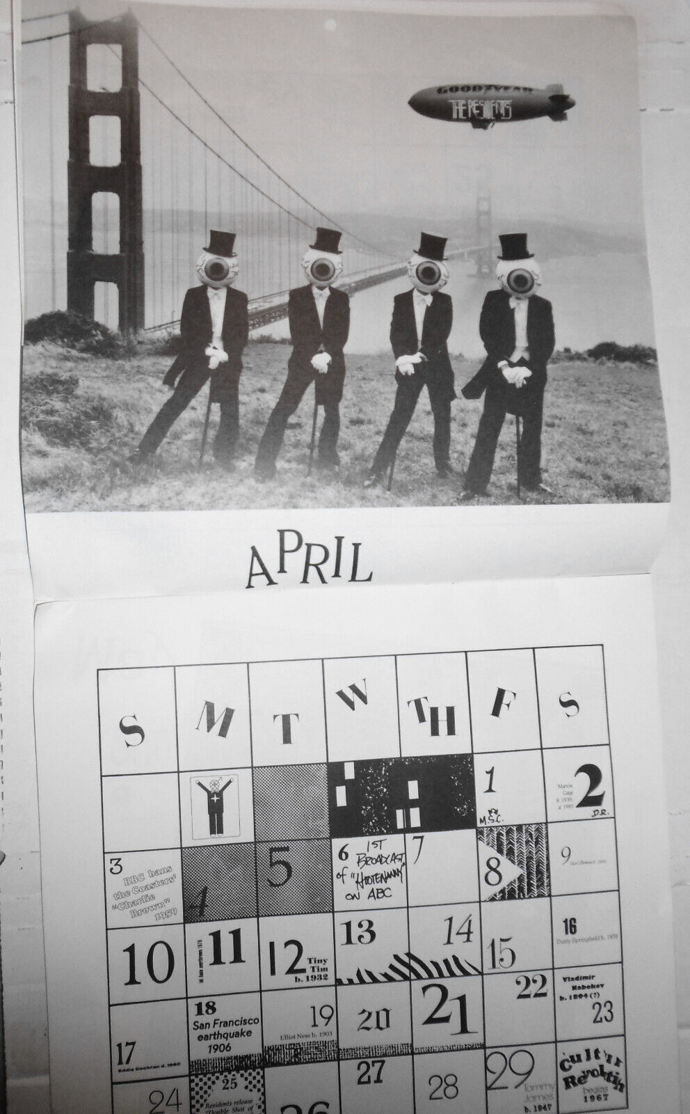 The Residents : God In Three Persons - The Official Semi-Calendar - 1988