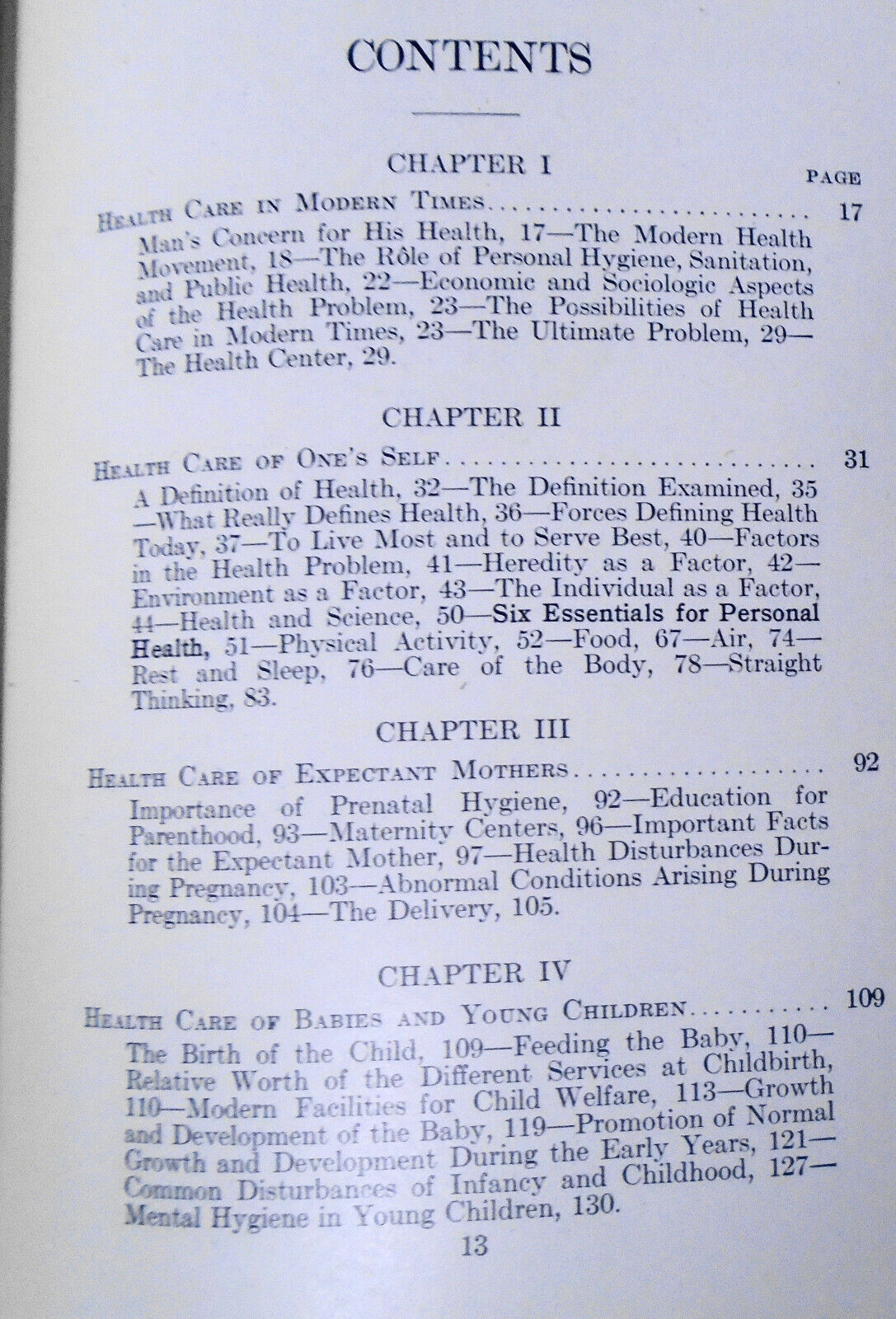 Hygiene And Sanitation - The Essentials Of Modern Health Care 1928 by J Williams