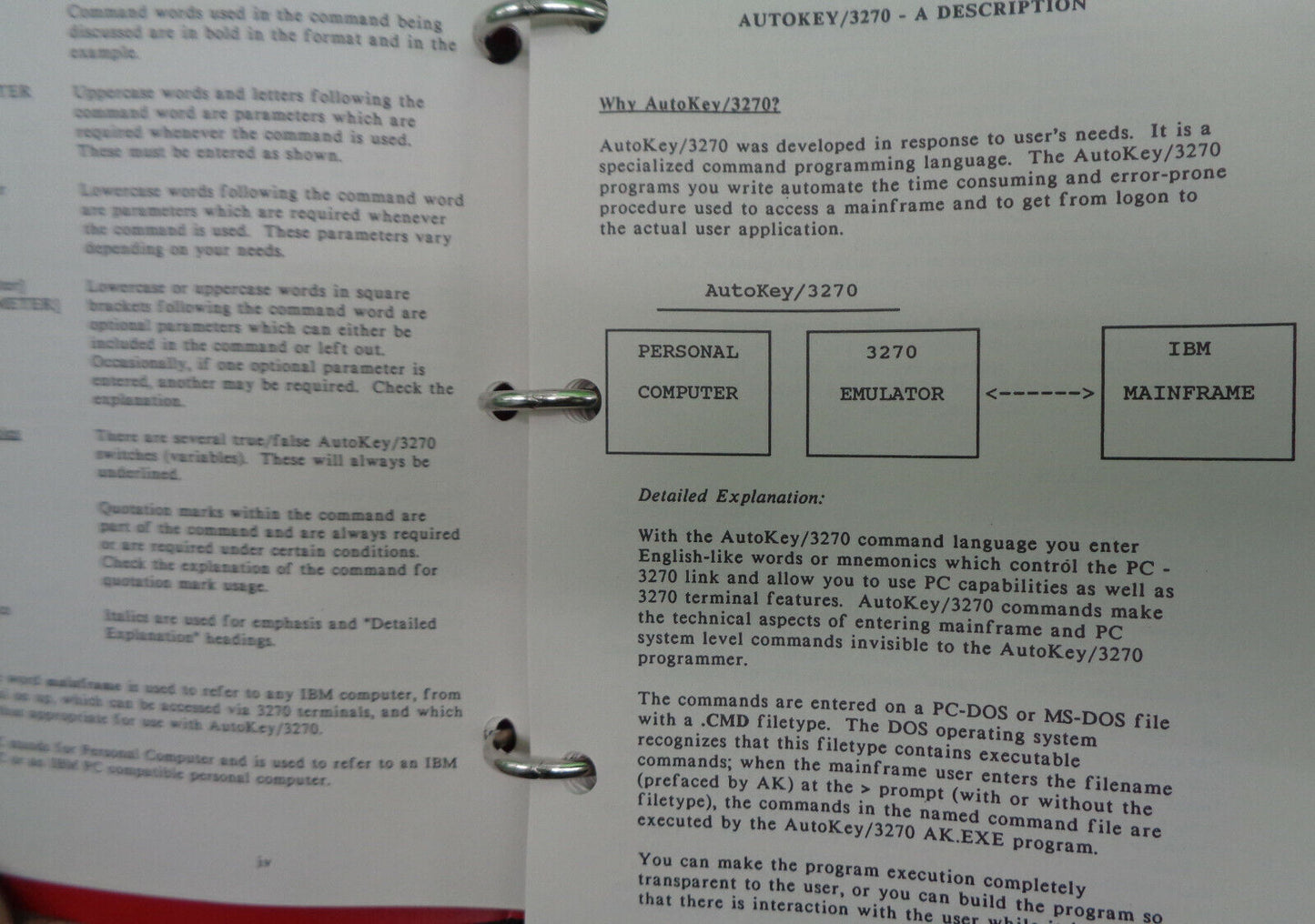 AUTOKEY/3270 by CDI Systems, [Simplifies PC to mainframe communications] 1986